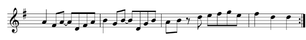 notated example